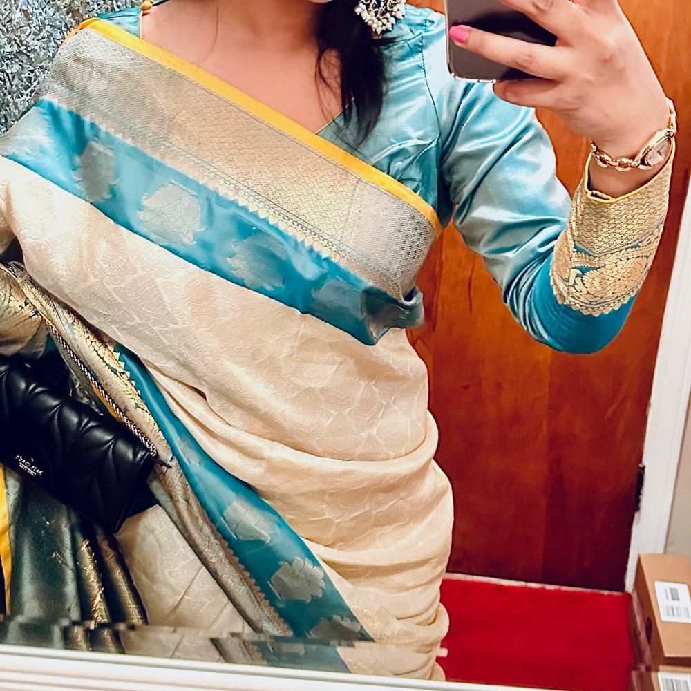 Pure Silk Gadowal Saree